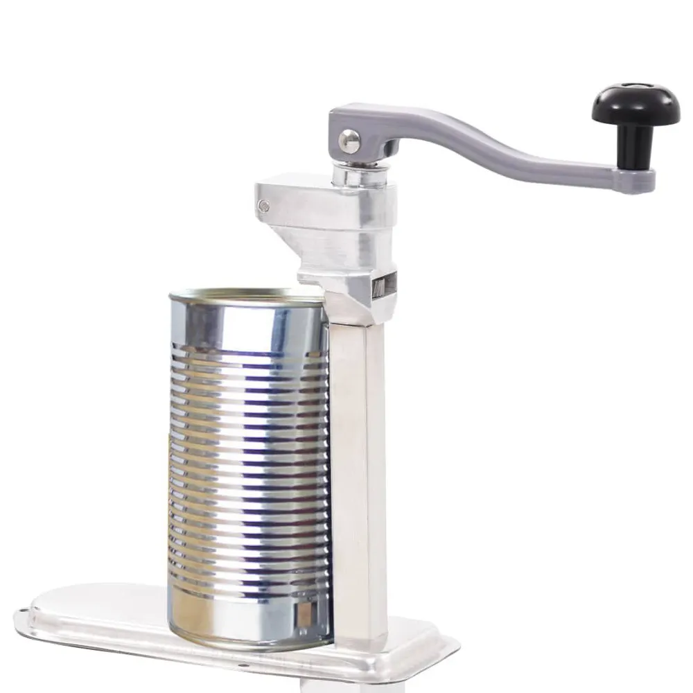 Abre-latas 70 cm alumínio e ço inoxidável prateado
