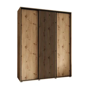 Armário LANKO 1 com portas de correr 235,2/200/60 3 puertas (artisan/artisan)