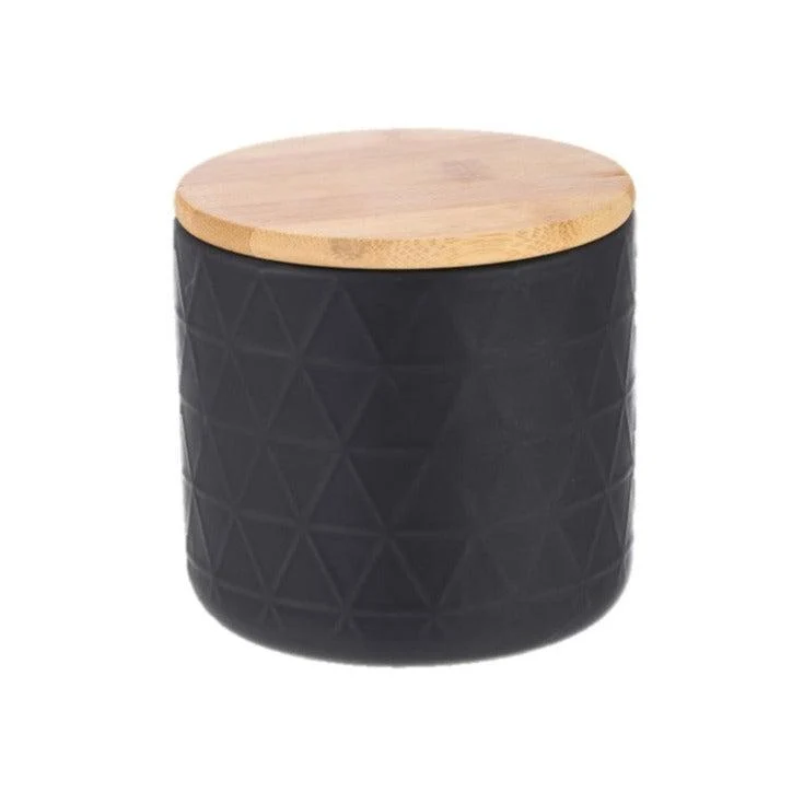 Lata Com Tampa Bambu Cosy Média para Chefs Amadores