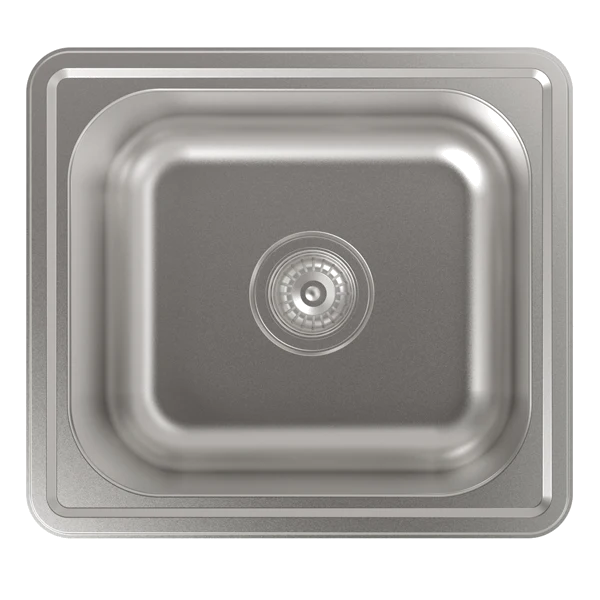Lava Loiç Cata CSS 1 | 49x44cm, ço Inox, 15cm Profundidade da Coleção Básica