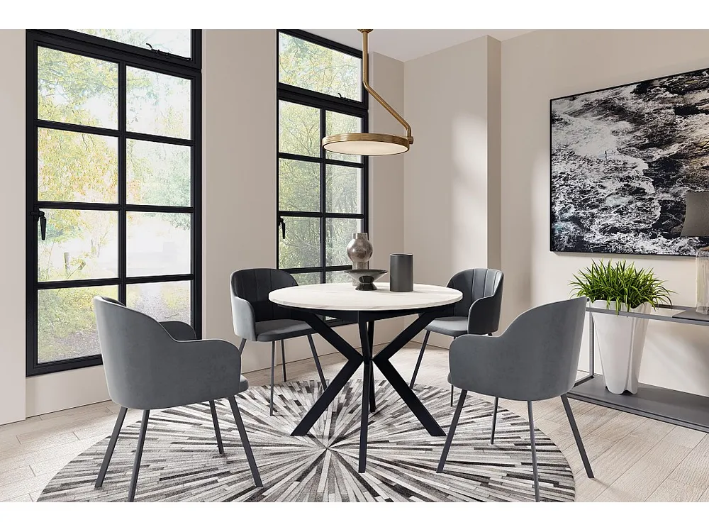 Mesa De Jantar LEIA DT100 100x138x78 Branco