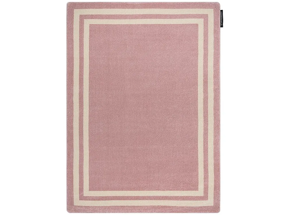 Tapete HAMPTON quadro cor de rosa 200x290 cm