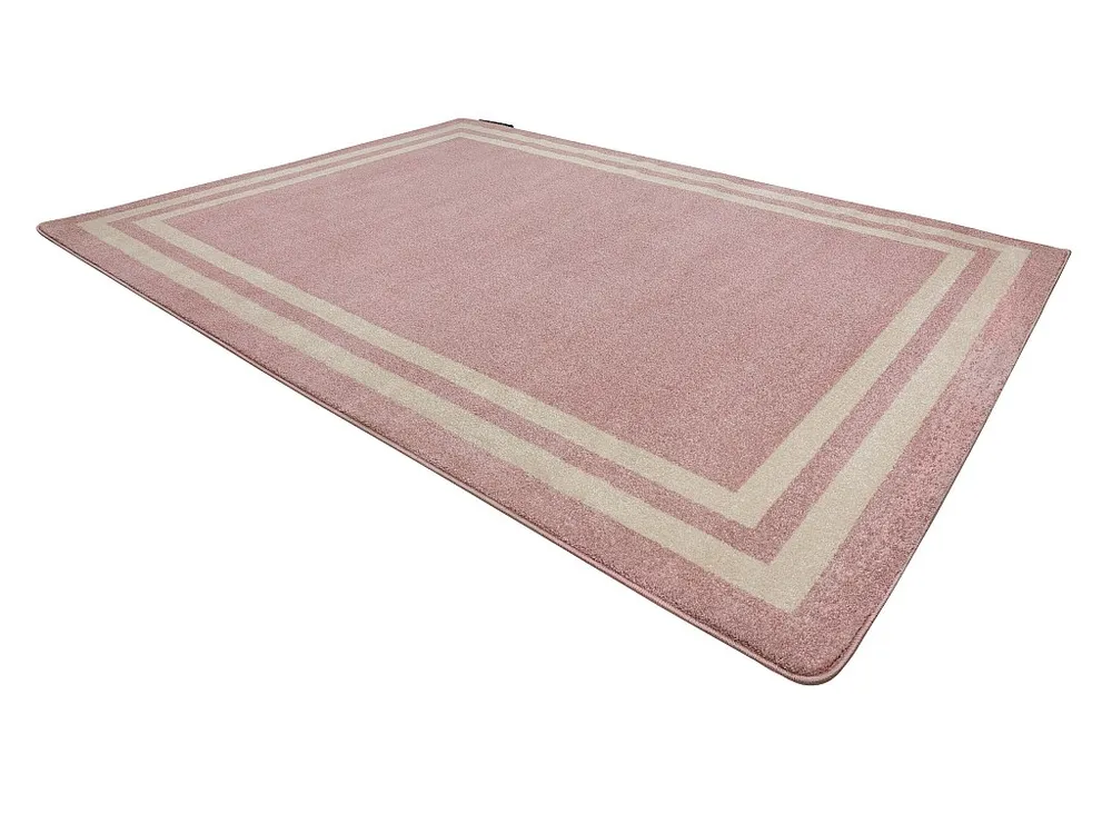 Tapete HAMPTON quadro cor de rosa 200x290 cm