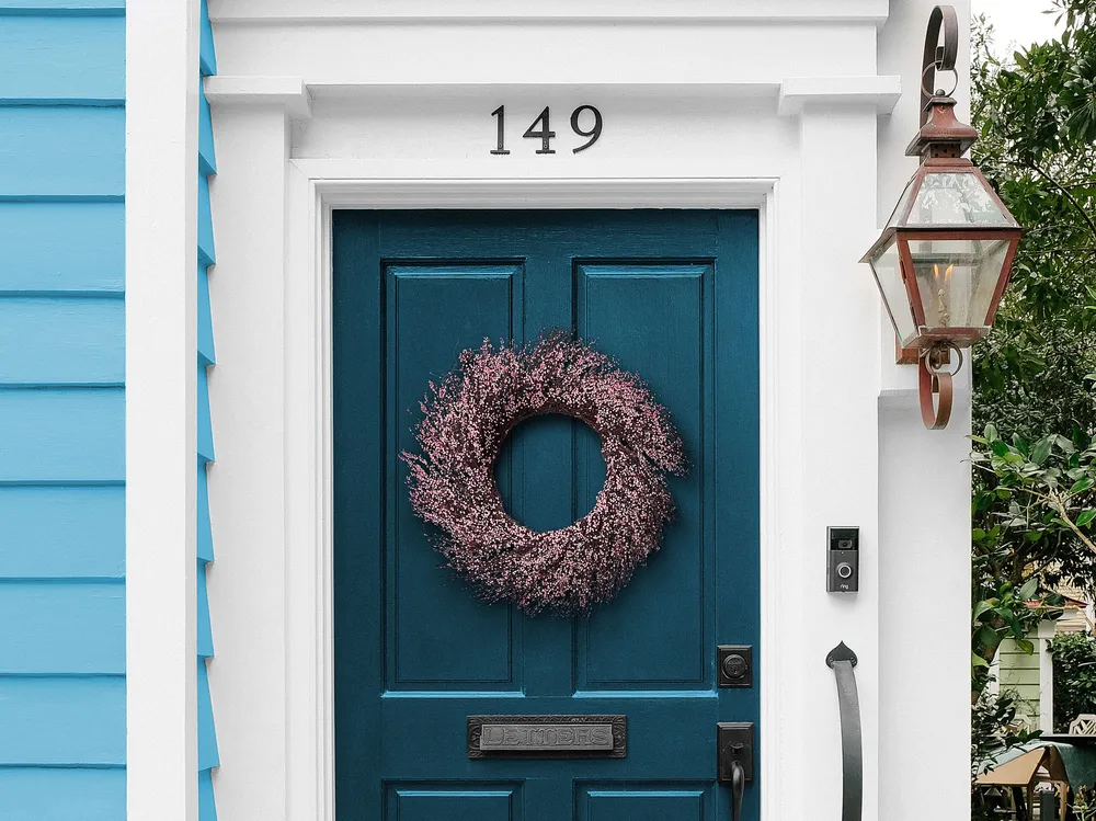 Decorative Wreath ø 50 cm Rosa GALLETAS