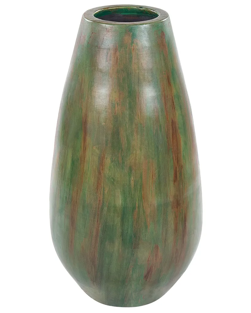 Jarro decorativo AMFISA produzido à mão Cerâmica Verde