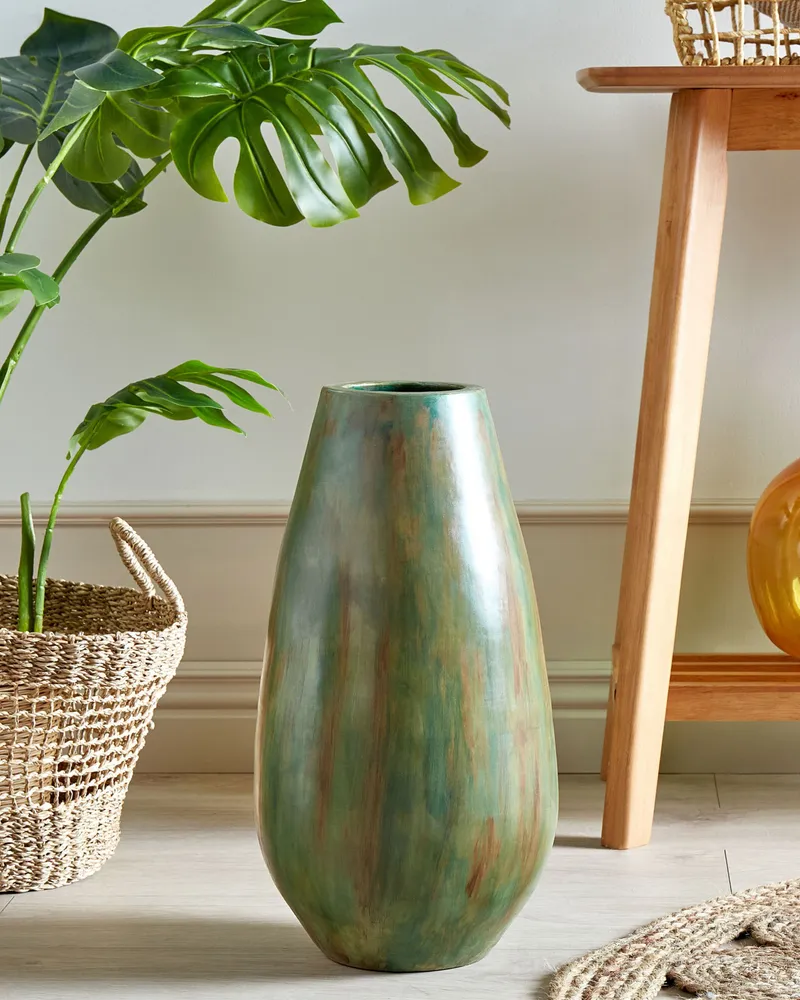 Jarro decorativo AMFISA produzido à mão Cerâmica Verde