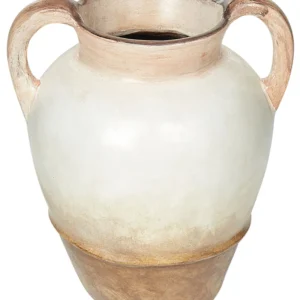 Jarro decorativo BANTING criado à mão Pedra Creme claro