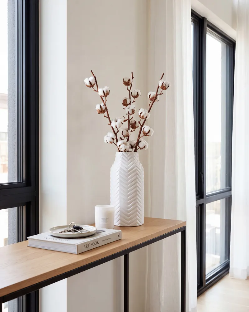 Jarro decorativo XANTHOS Cerâmica Branco