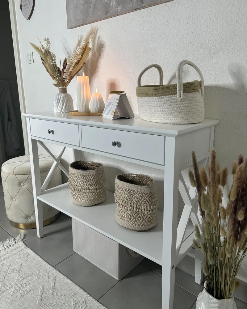 Jarro decorativo XANTHOS Cerâmica Branco