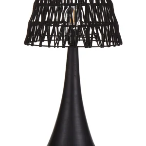 Mango Wood Table Lamp Onix PELLEJAS
