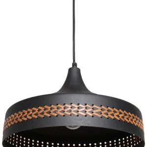 Metal Pendant Lamp Black MAMEYES