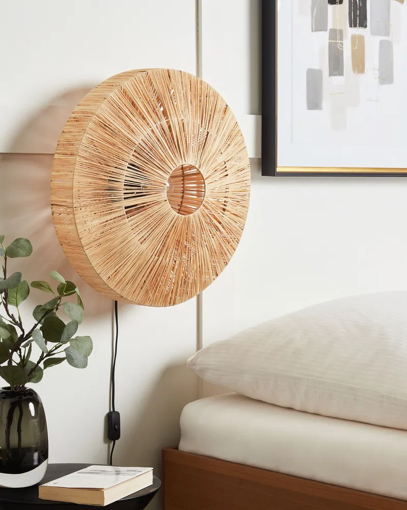 Straw Wall Lamp Orgânico LUMUT