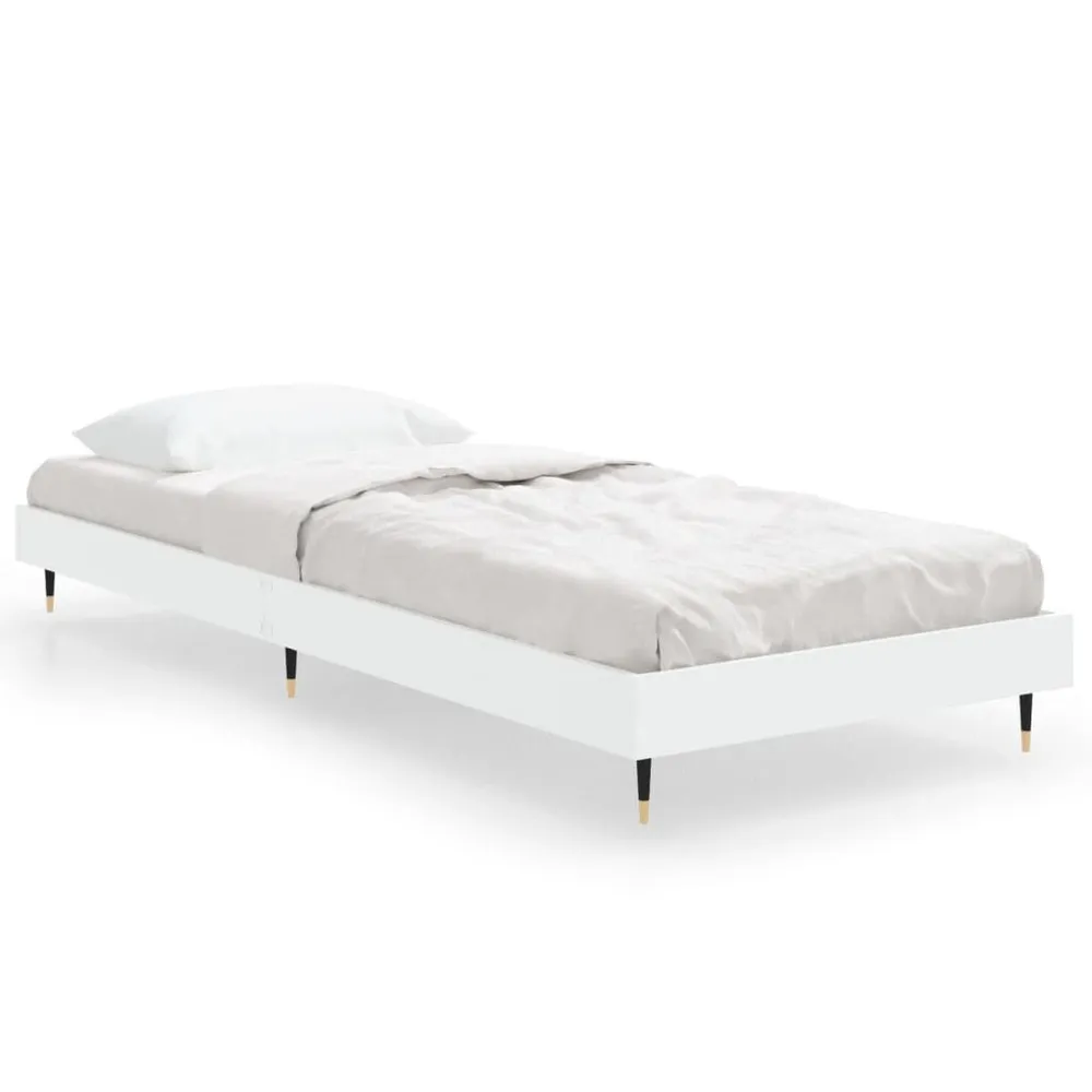 Cinta para Colchão Estrutura de cama 75x190 cm derivados de madeira branco