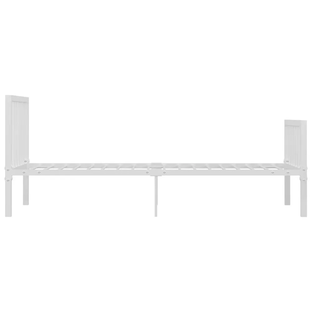 Estrutura de cama metálico 90x200 cm branco