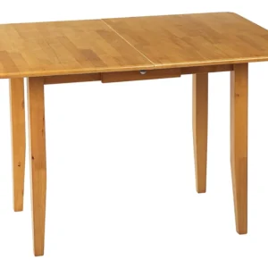 Mesa de jantar extensível castanho visível 90/120 x 60 cm MASELA