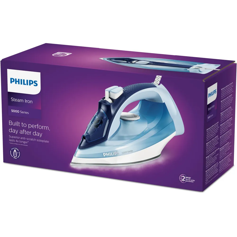Premium com Reservatório Extra Ferro Vapor Philips Dst 5030/20 | 2400W, 45 g/min, 320 ml
