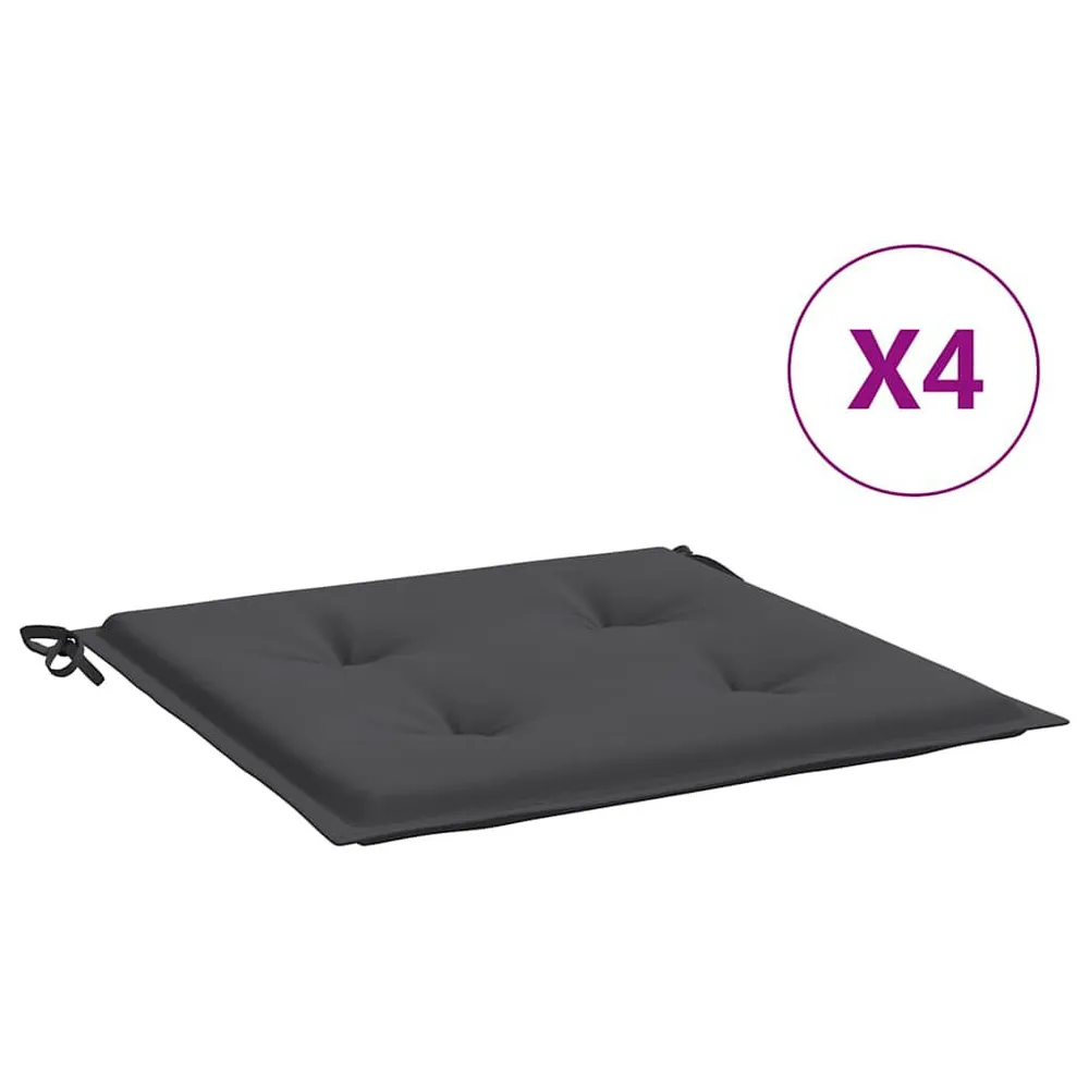 Almofadões para sofá de paletes 4 pcs tecido oxford azul-marinho com Enchimento Incluído