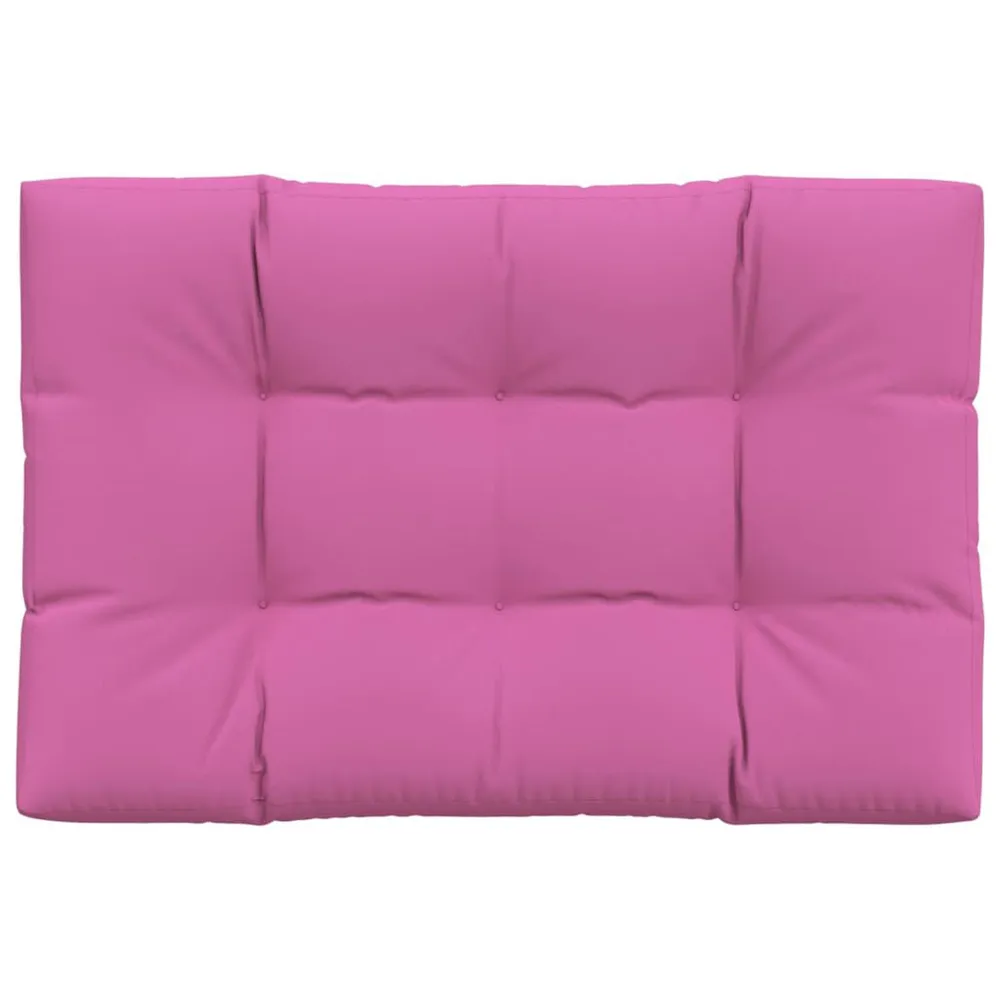 Capas Laváveis Almofadão para sofá de paletes 120x80x12 cm tecido rosa