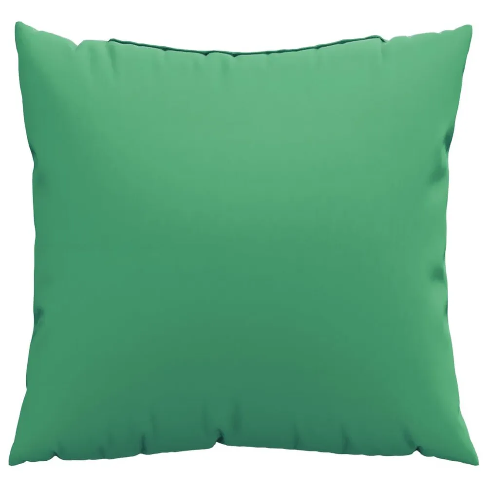 Almofadas de sofá 4 pcs 50x50 cm tecido verde vidaXL