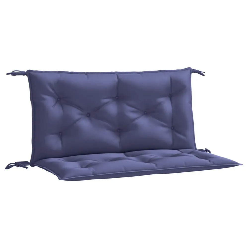 Almofadões banco jardim 2 pcs 100x50x7cm oxford azul-marinho vidaXL