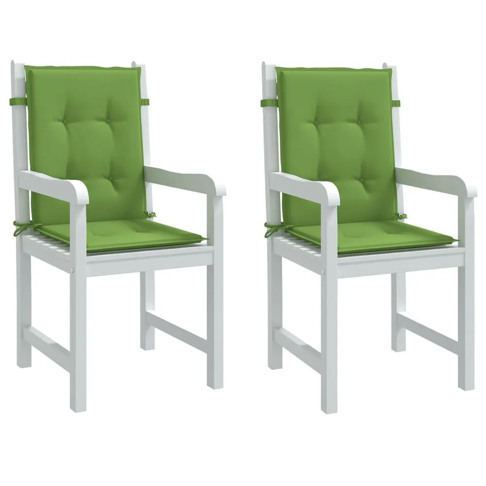Almofadões lombares para cadeiras 2pcs 100x50x4cm mesclado tecido vidaXL