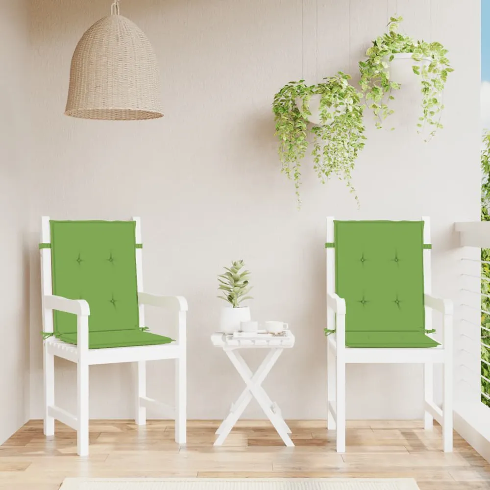 Almofadões lombares para cadeiras 2pcs 100x50x4cm mesclado tecido vidaXL