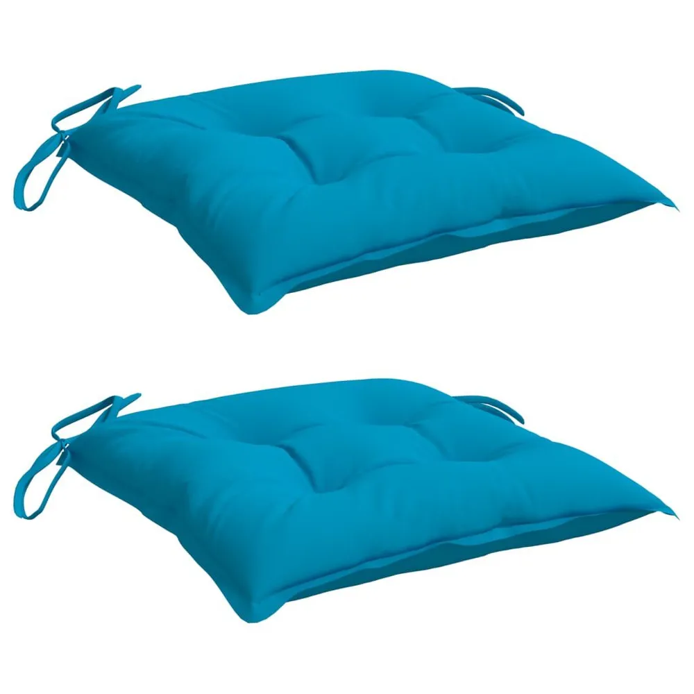 Almofadões para móveis de paletes 2 pcs tecido oxford azul-claro vidaXL