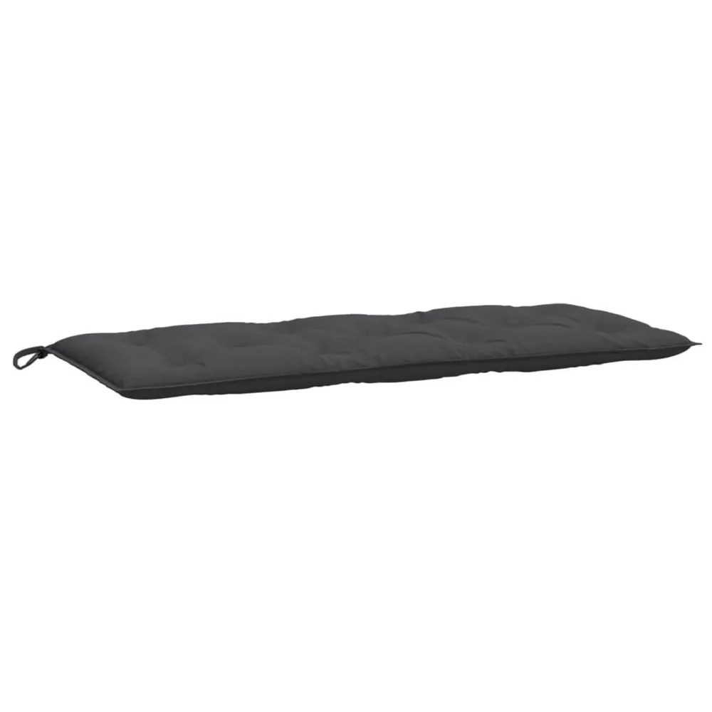 Almofadão banco jardim 120x50x7cm mesclado antracite vidaXL