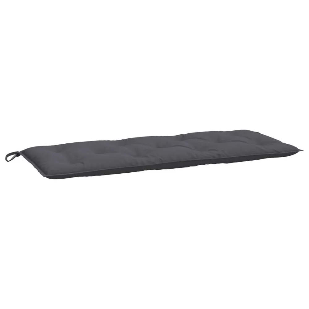 Almofadão para banco de jardim 120x50x7cm tecido oxford antracite vidaXL