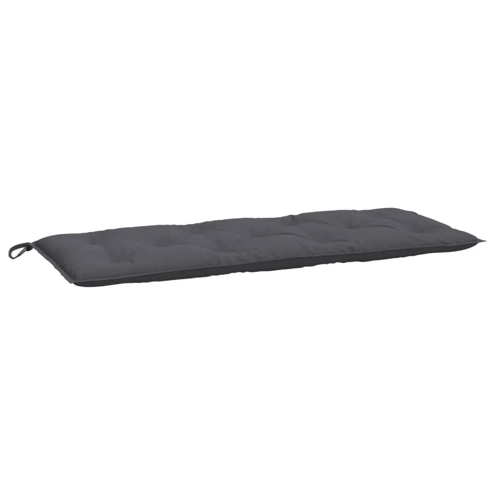 Almofadão para banco de jardim 120x50x7cm tecido oxford antracite vidaXL