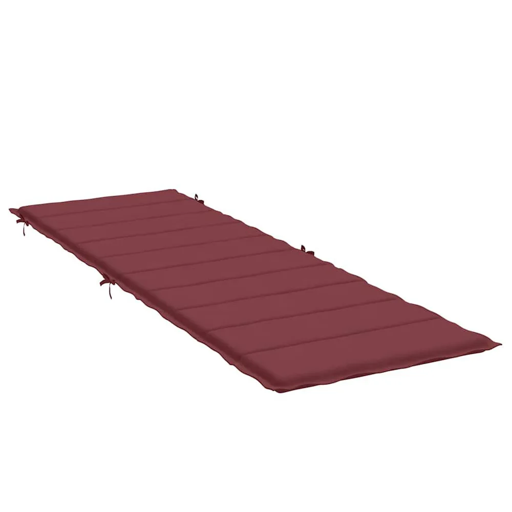 Almofadão para espreguiçadeira 186x58x3cm mesclado tecido vidaXL