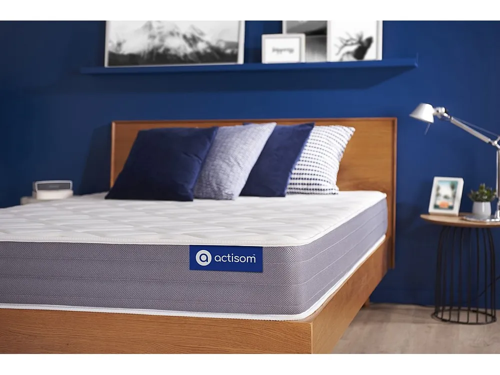 Colchão ACTISOM Actiflex Dream (70x190 cm - molas ensacadas y Viscoelástica- Altura: 22 cm) Conjunto de 2 Peças