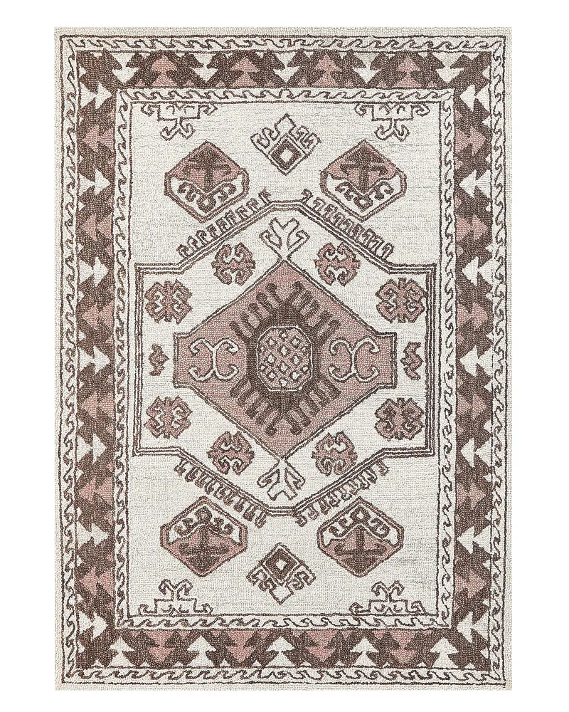 Wool Area Rug 140 x 200 cm Multicolour TOMARZA
