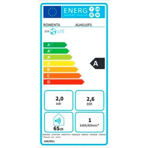 Ar Condicionado Portártil Rowenta AU4010F0 - Branco com Controle Remoto e Timer