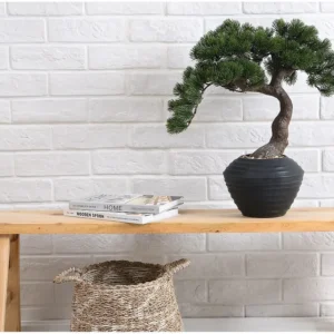Árvore, planta, arbusto artificial bonsai . 53 x L.48 cm verde - ASRAME