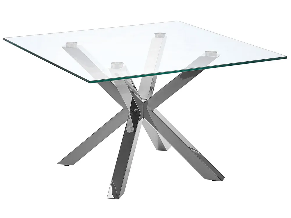 Puxador para Persianas Glass Top Coffee Table Prateado STARLIGHT
