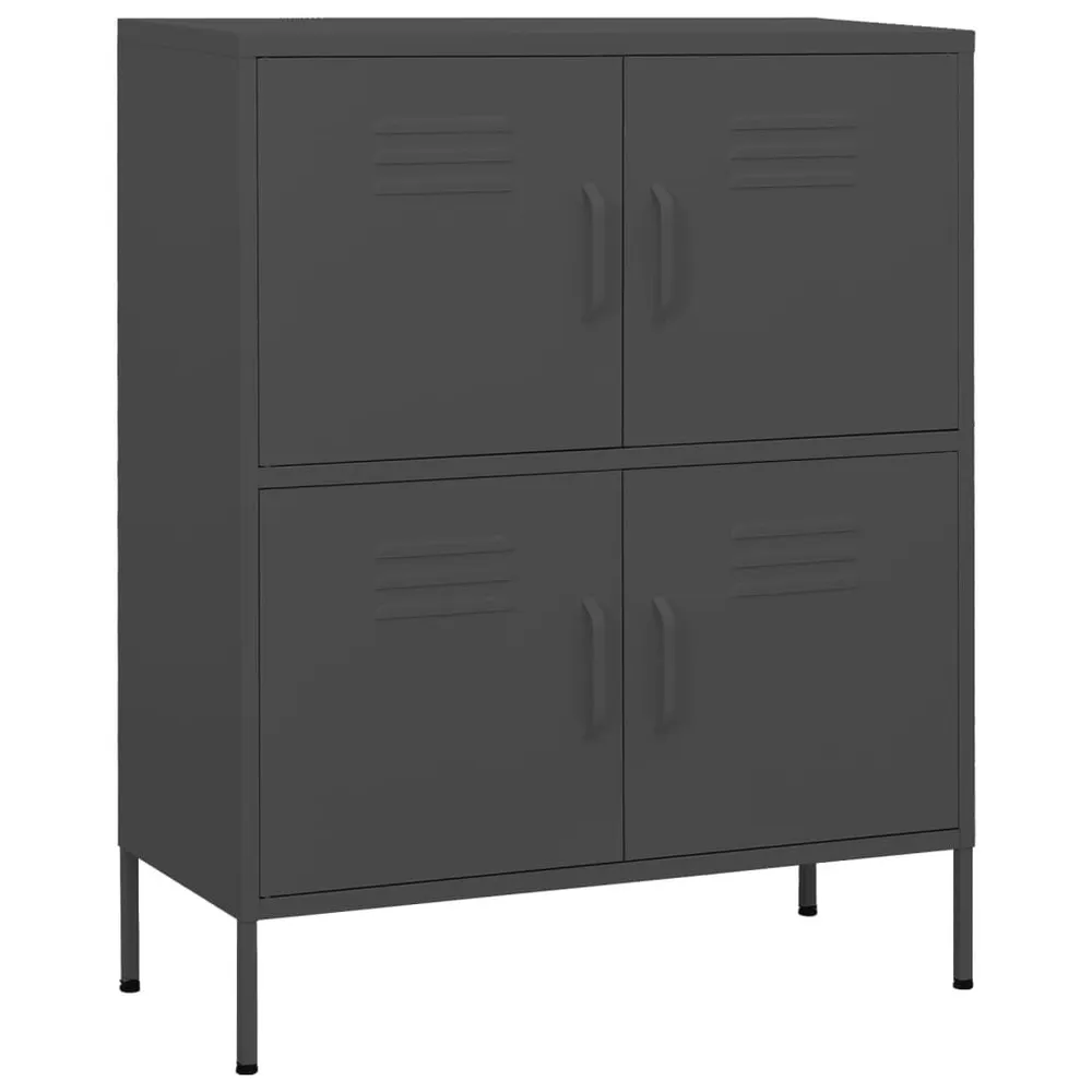 Armário de arrumação ço 80x35x101,5 cm antracite Edição Limitada