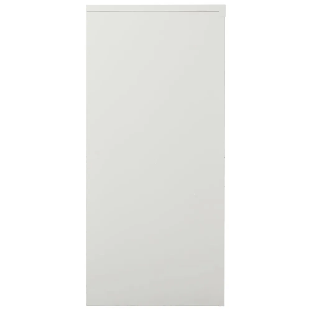 Armário com porta deslizante ço 90x40x90 cm cinzento-claro Dimensões 180x90x40 cm