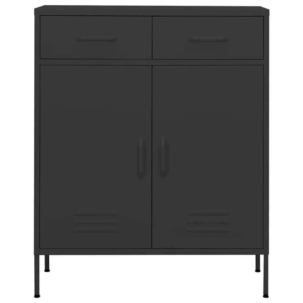 Móvel Escultural Armário de arrumação ço 80x35x101,5 cm antracite