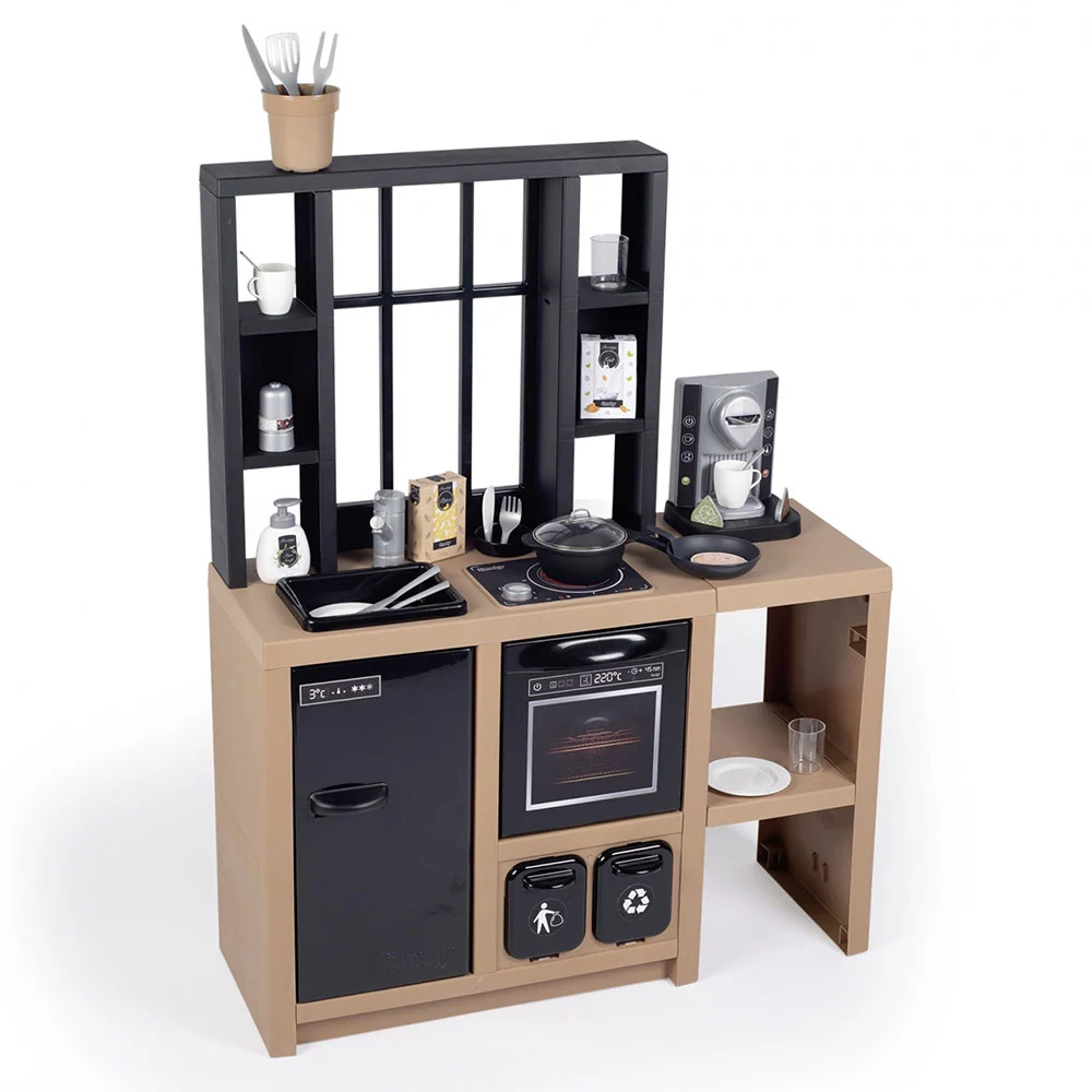Cozinha Infantil Loft Smoby | Antiaderente | Fácil Limpeza