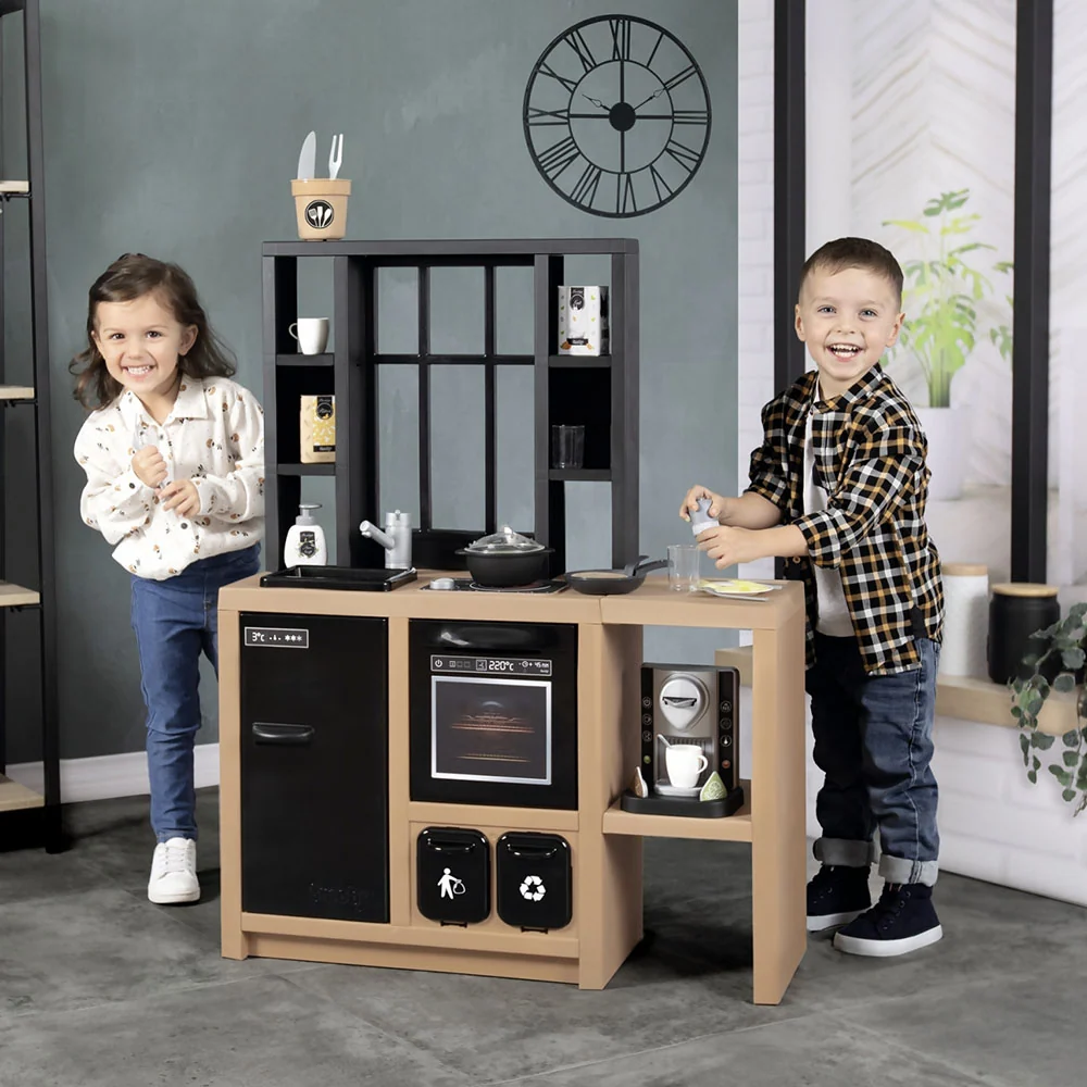 Cozinha Infantil Loft Smoby | Antiaderente | Fácil Limpeza