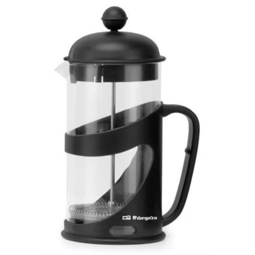 Cafeteira Orbegoz KFP1010 | 1L, Vidro borossilicato, Pega de tato glacial