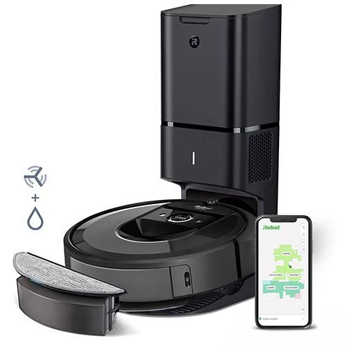 Aspirador Robot Irobot Roomba Combo I8+ - Outlet - Grade Design Compacto