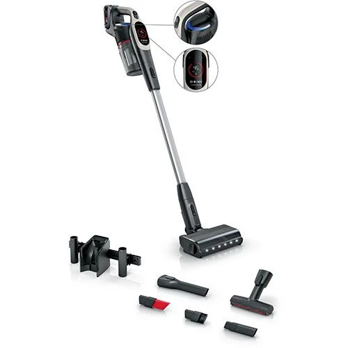 Aspirador de Alta Potência Aspirador Vertical Bosch BCS931GAC Unlimited 9 | Inox