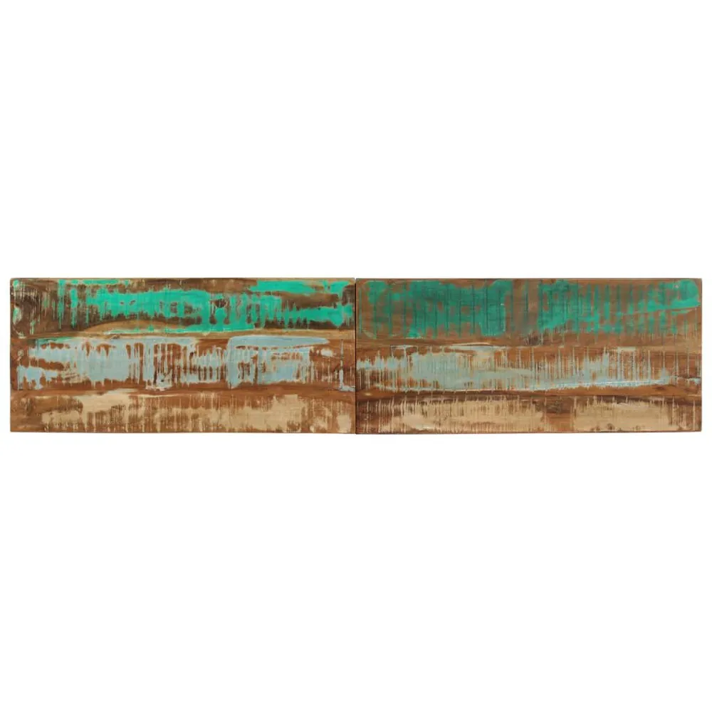Banco de Entrada Banco 160x35x46 cm madeira recuperada maciç