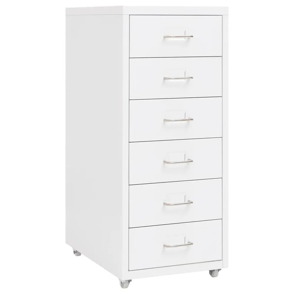 Organizador de Sapatos Arquivador móvel 28x41x69 cm metálico branco