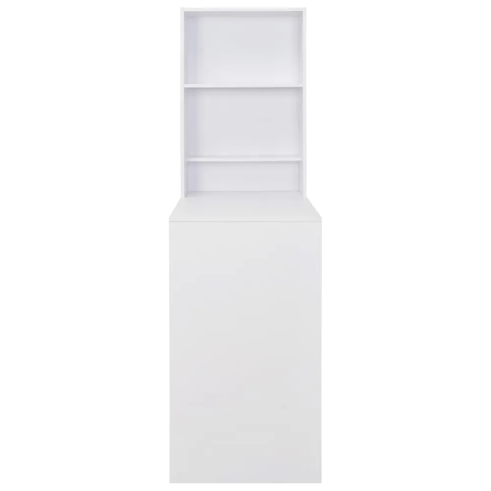 Mesa de bar com armário 115x59x200 cm branco