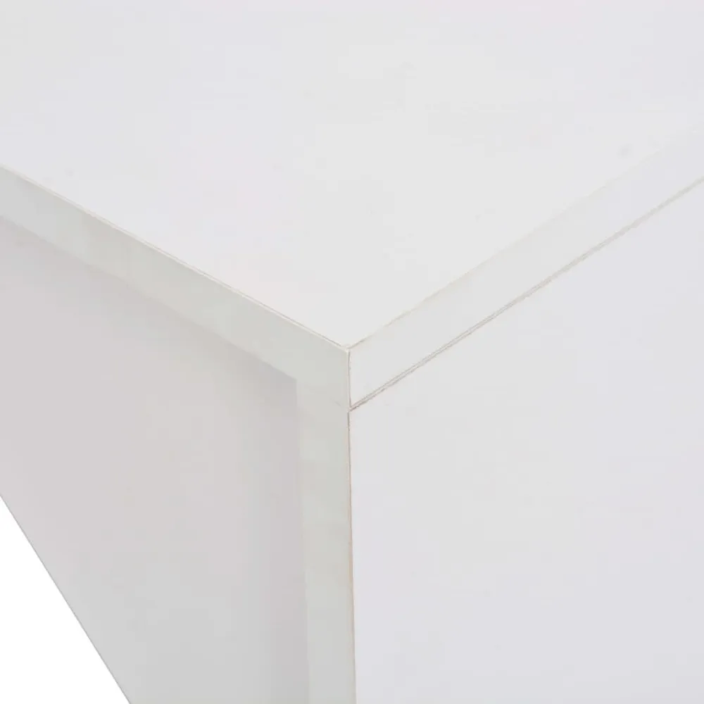 Mesa de bar com armário 115x59x200 cm branco