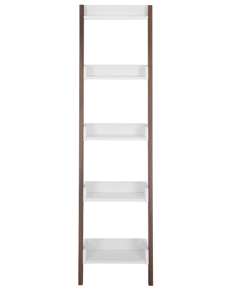 Cadeira Ajustável Ladder Shelf Dark Wood and Branco MOBILE DUO