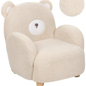 Kids Chair BOO Fabric Tom neutro
